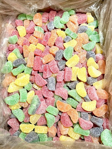 Assorted fruit jelly slices - fruit,